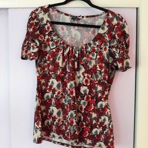 Studio 1940 multicolored short sleeved top